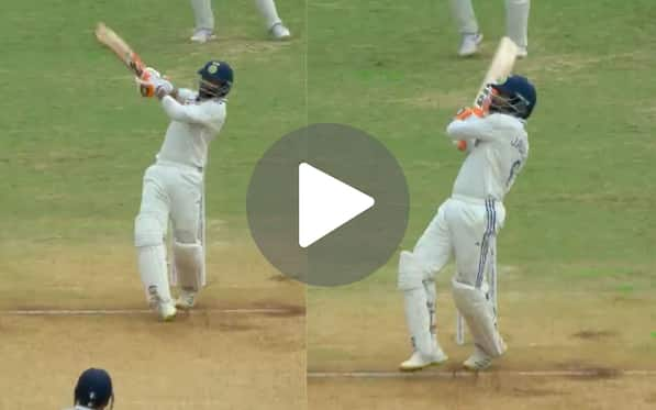 [Watch] Jadeja Takes Kohli, Rohit's Revenge By Dispatching Hasan Mahmud With A Huge Six